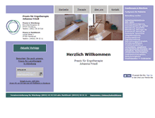 Tablet Screenshot of ergotherapie-wuerzburg.de